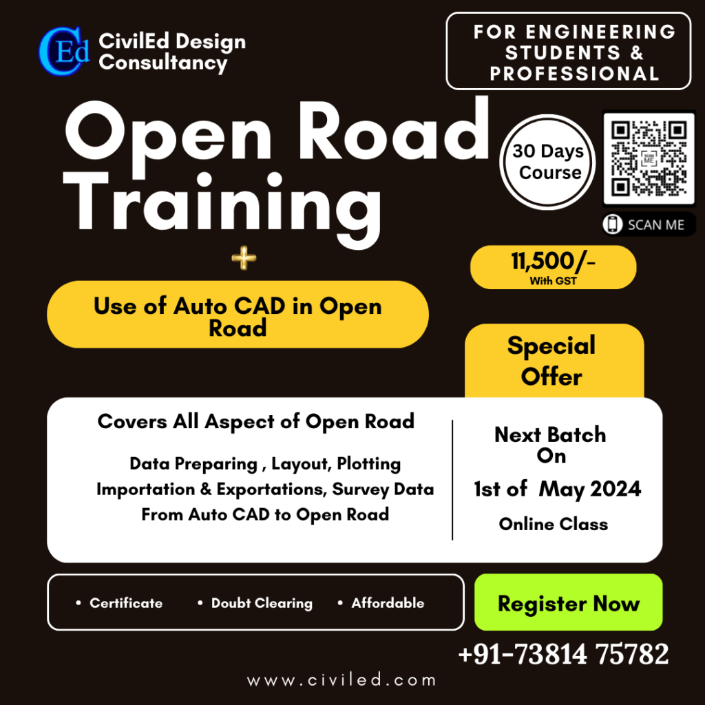 Open Road Design Training by Civiled 05-04-2024 (2)