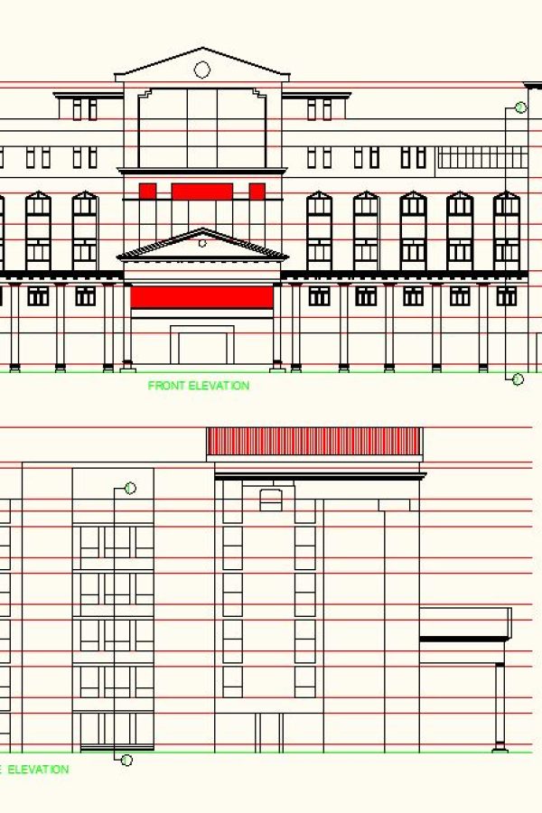 2D Design of Jajpur Court by Civiled